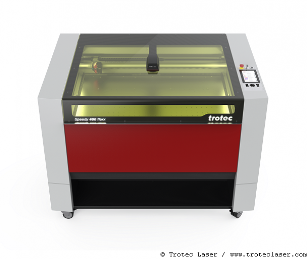 gravur­laser „speedy 400 run on ruby®“ von trotec